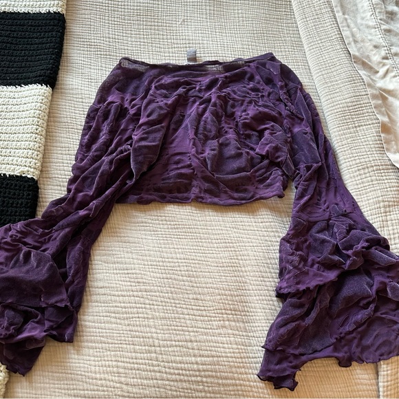 Purple Vintage Top - Picture 3 of 5